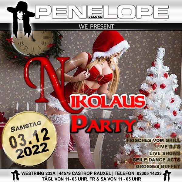 Nikolaus Party im Penelope