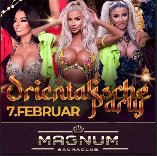 Orientalische Party im Magnum