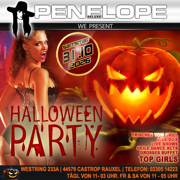 Halloweenparty in der Penelope