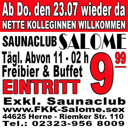 Saunaclub Salome in Herne