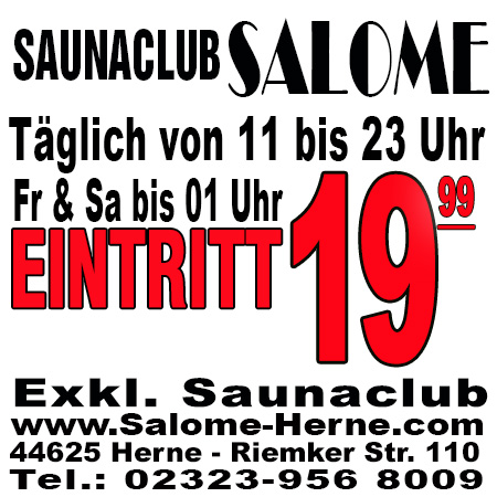 Saunaclub Salome in Herne