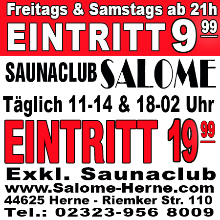 Saunaclub Salome in Herne