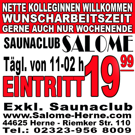 Saunaclub Salome in Herne