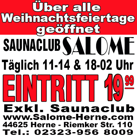 Saunaclub Salome in Herne