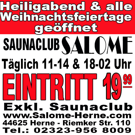 Saunaclub Salome in Herne