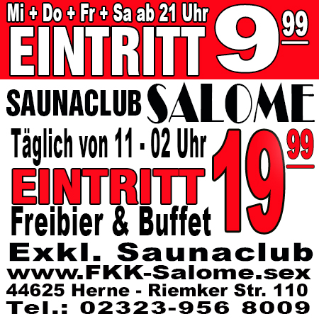 Saunaclub Salome in Herne