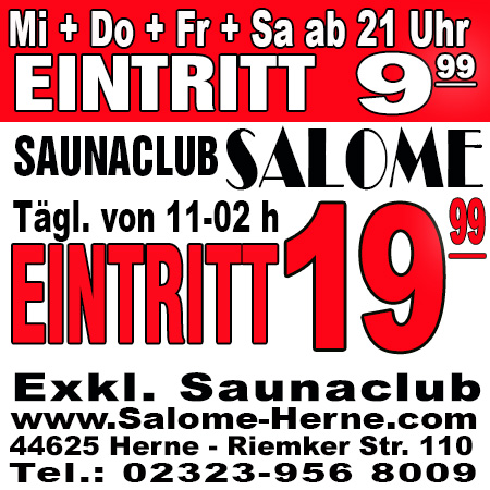 Saunaclub Salome in Herne