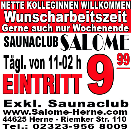 Saunaclub Salome in Herne