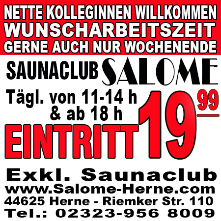 Saunaclub Salome in Herne