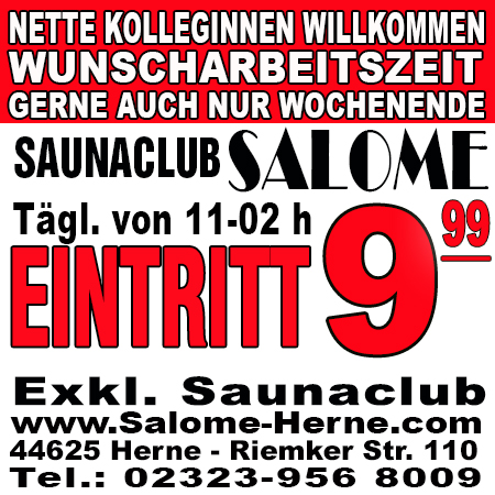 Saunaclub Salome in Herne