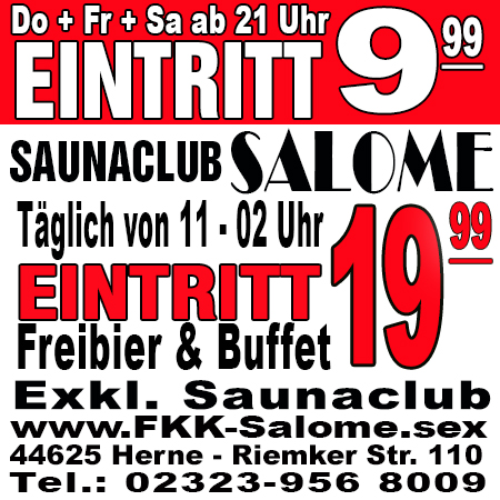 Saunaclub Salome in Herne