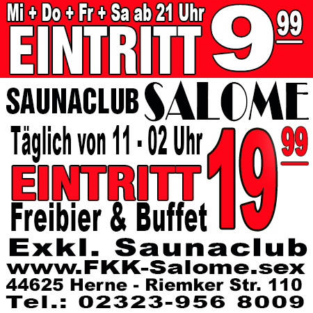 Saunaclub Salome in Herne
