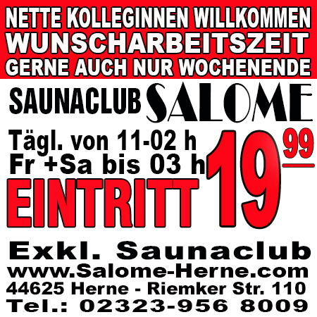 Saunaclub Salome in Herne