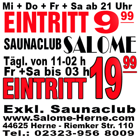 Saunaclub Salome in Herne