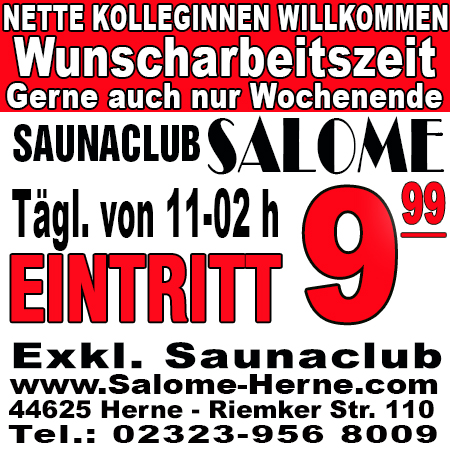 Saunaclub Salome in Herne